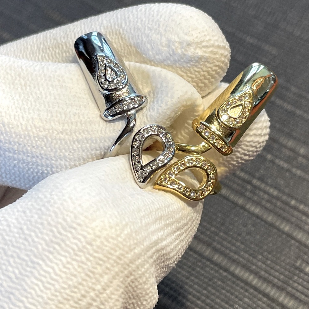 Fashion Gold Ring/Nail Cover (Ring Finger) FINAL MARKDOWN PRICE
